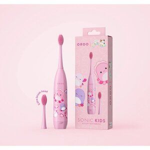 ORDO Sonic Kids Battery Toothbrush - Squishmallows Auggie - Pink New In Box